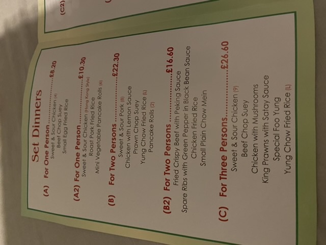 Menu Mai Wah-10