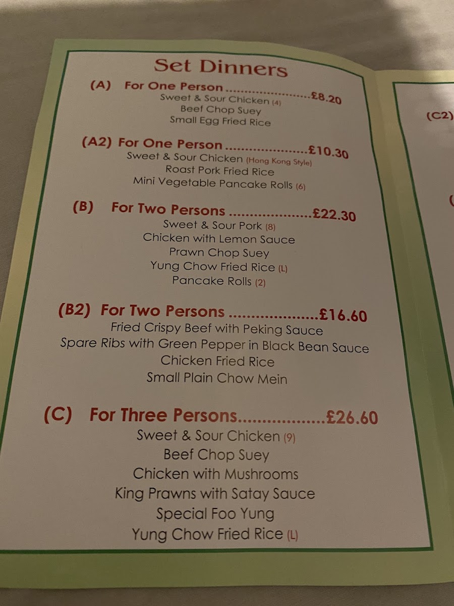 Menu Mai Wah-5