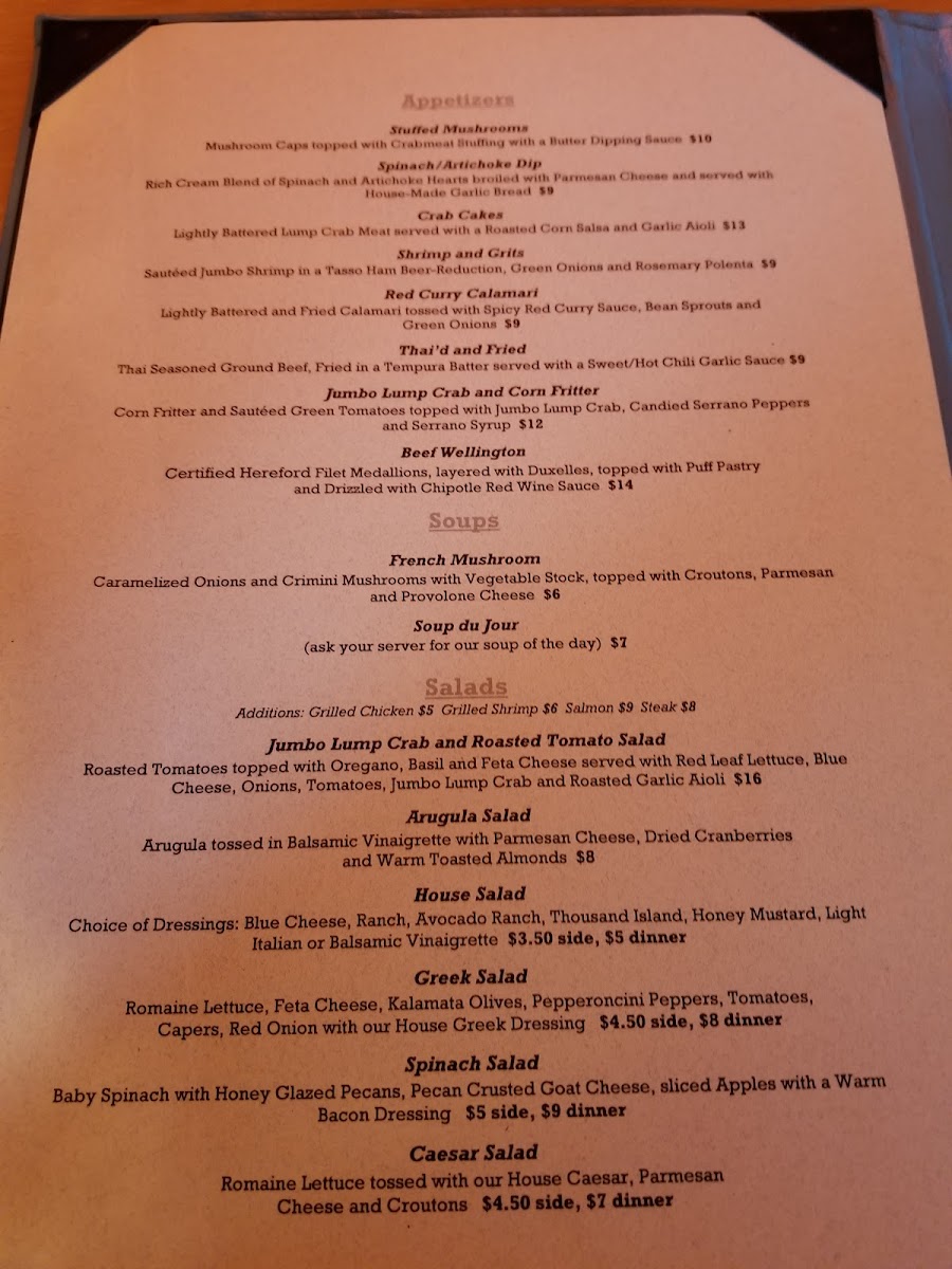 Menu Main 101 Grill And Bar-8