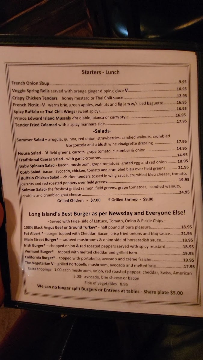 Menu Main Street Cafe-1