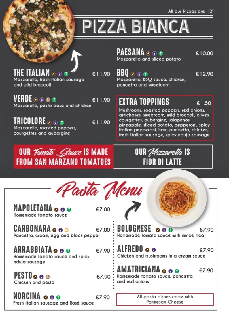 Menu Main Street Pizza Tallaght-2