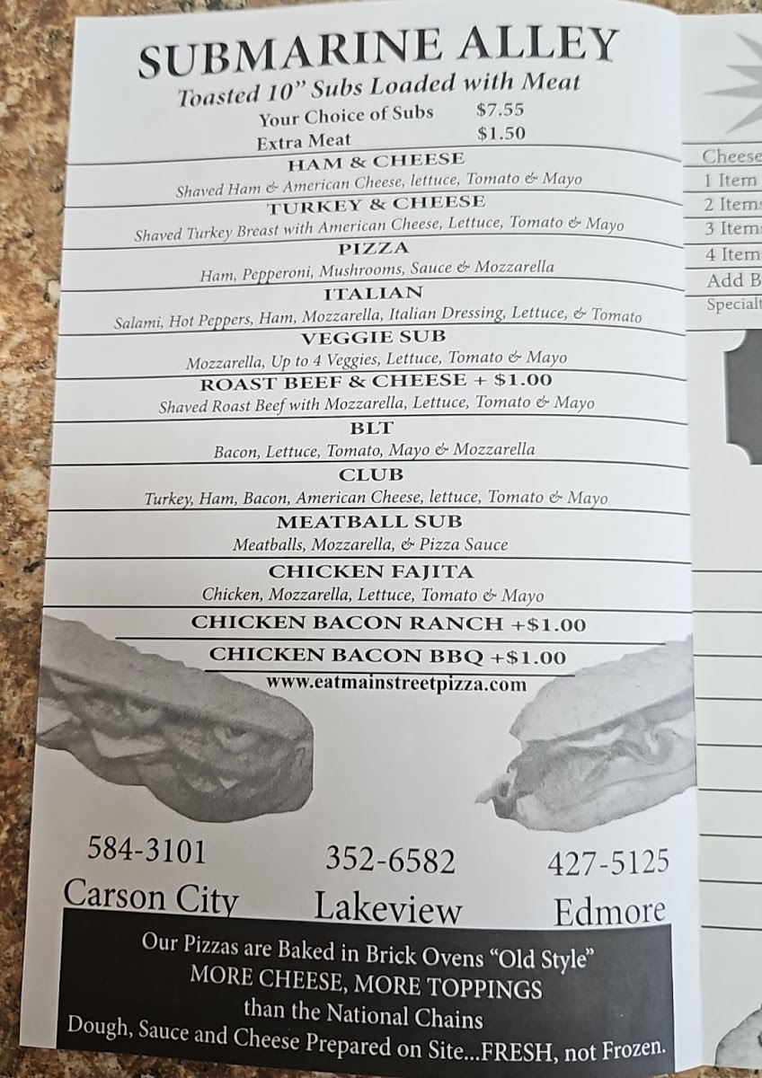 Menu Main Street Pizza-1
