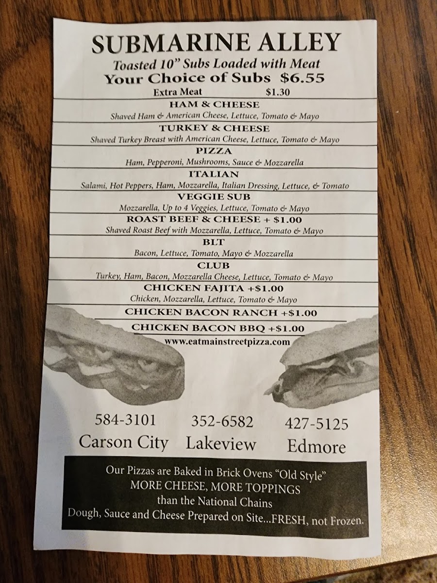 Menu Main Street Pizza-2