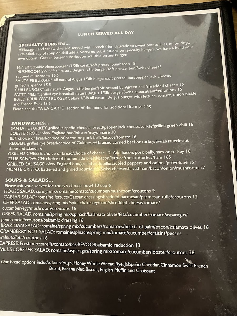 Menu Main Street Restaurant-4
