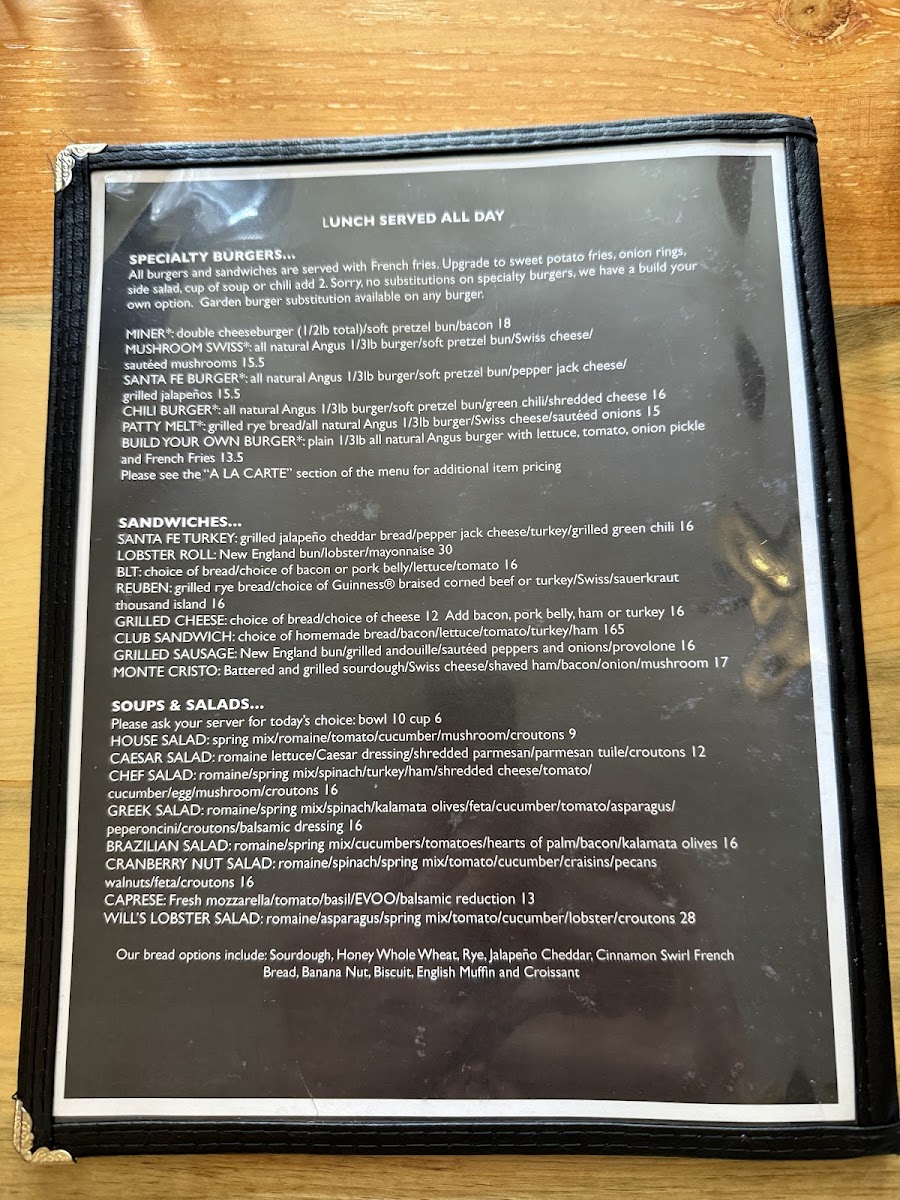 Menu Main Street Restaurant-6