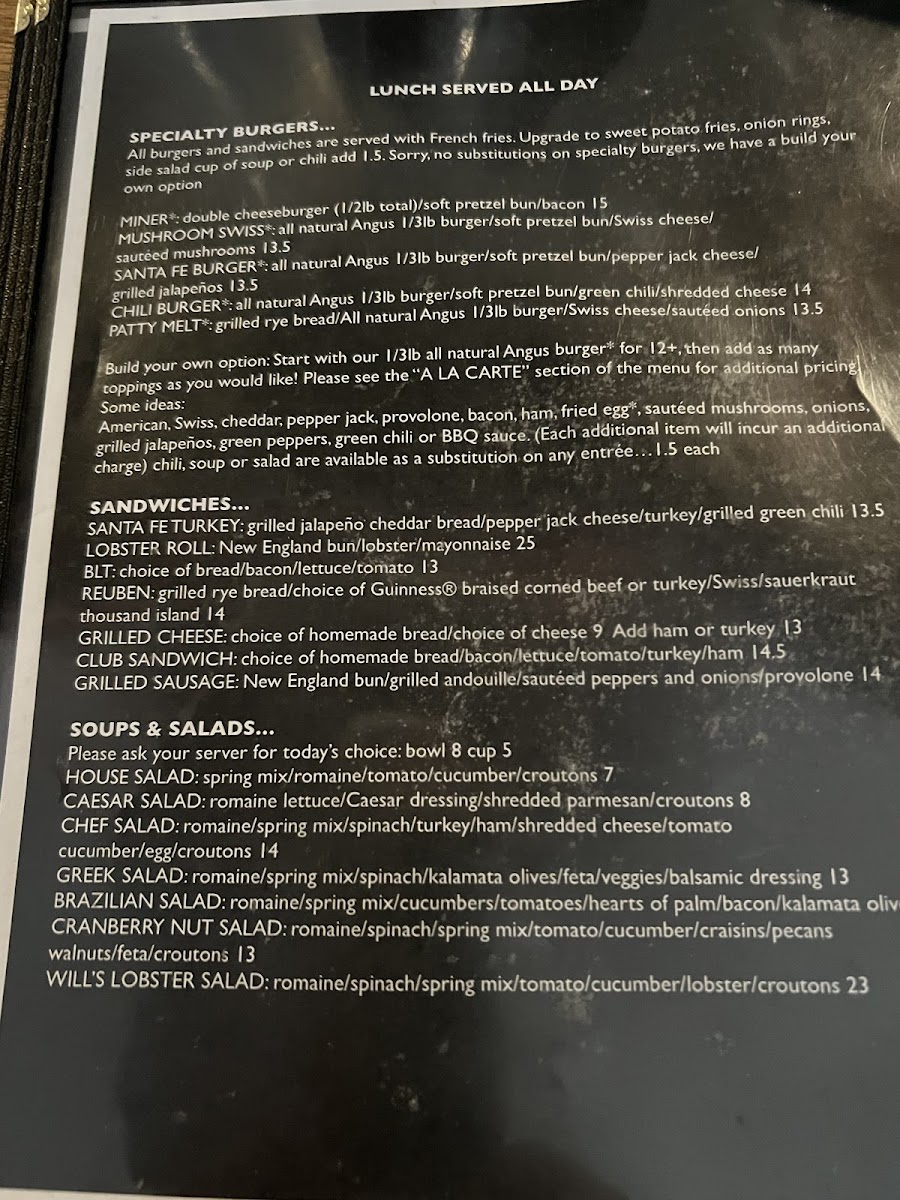 Menu Main Street Restaurant-7