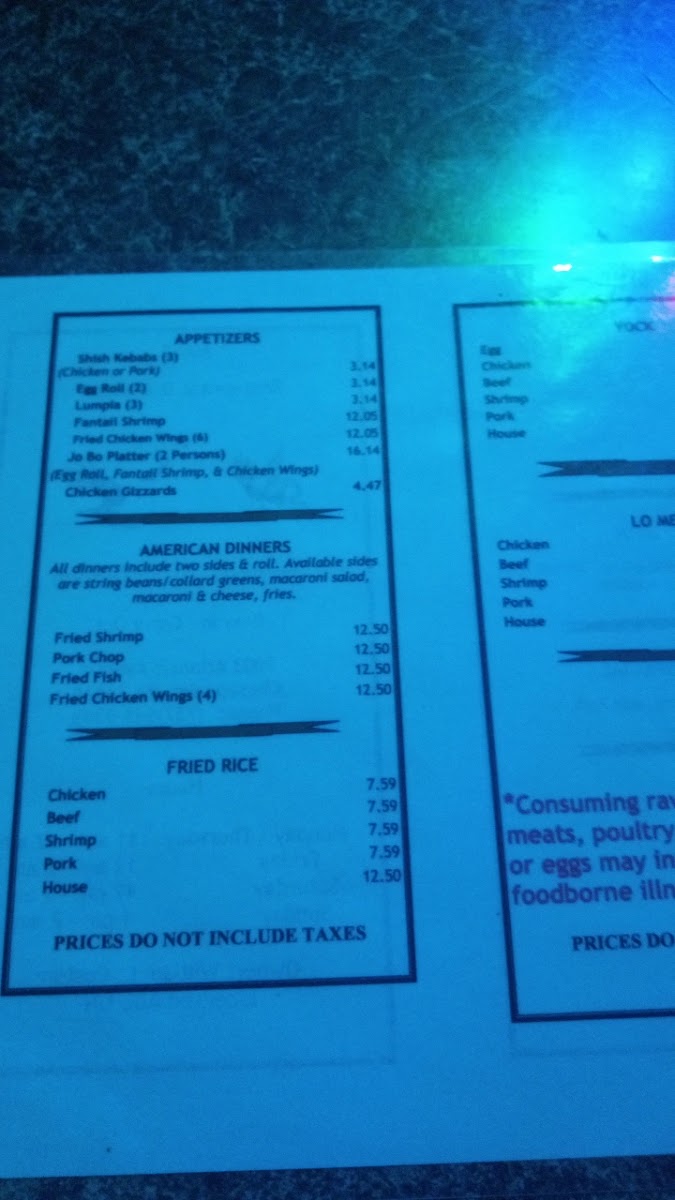 Menu Mai's Restaurant Lounge-3