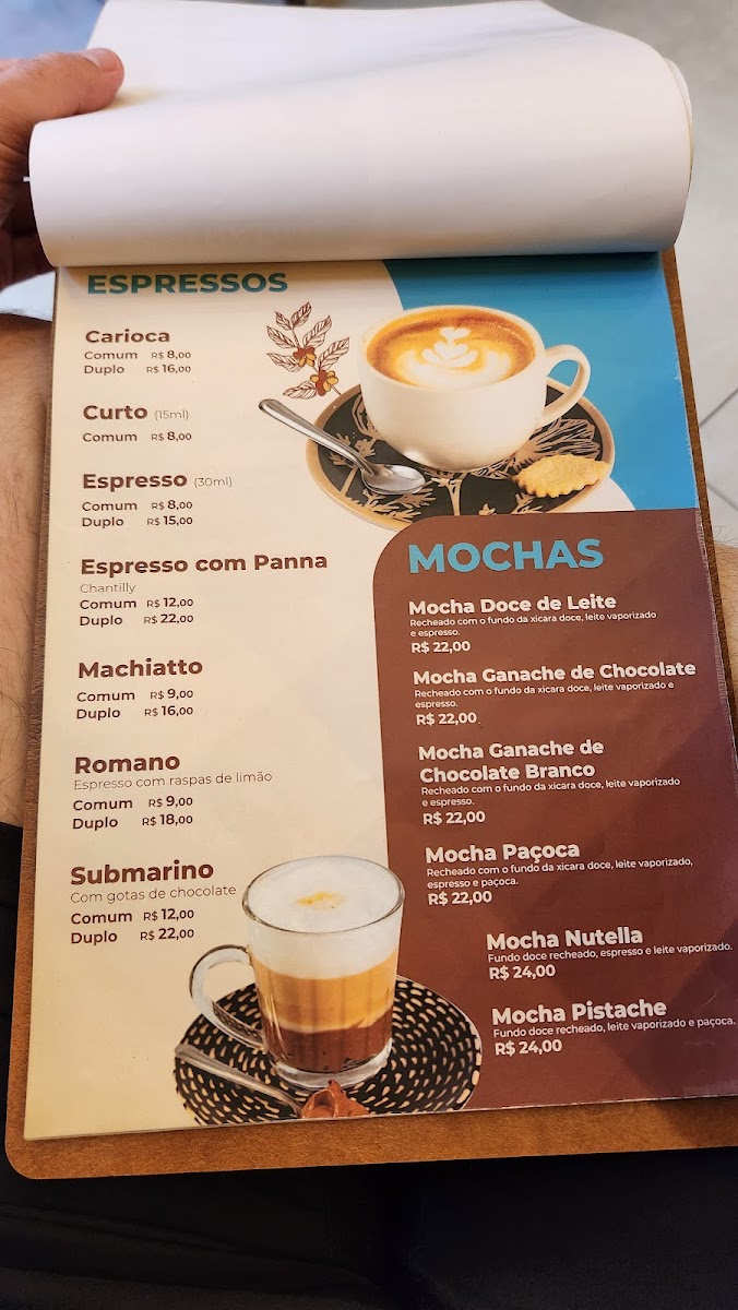 Menu Mais Um Copo De Café - Fiusa-1