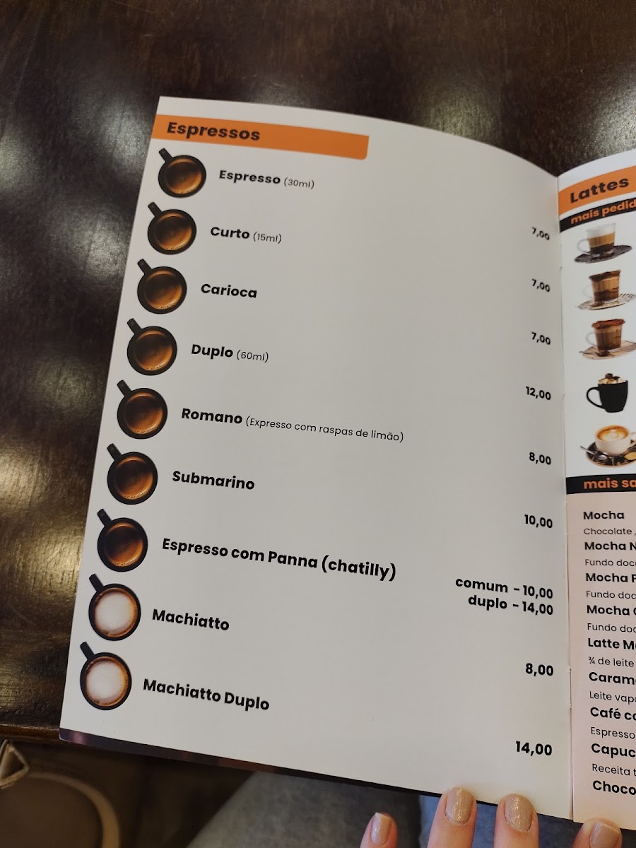 Menu Mais Um Copo De Café - Fiusa-9