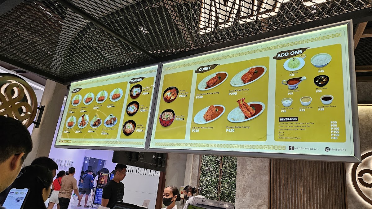 Menu Maisen - Smne Food Hall-2