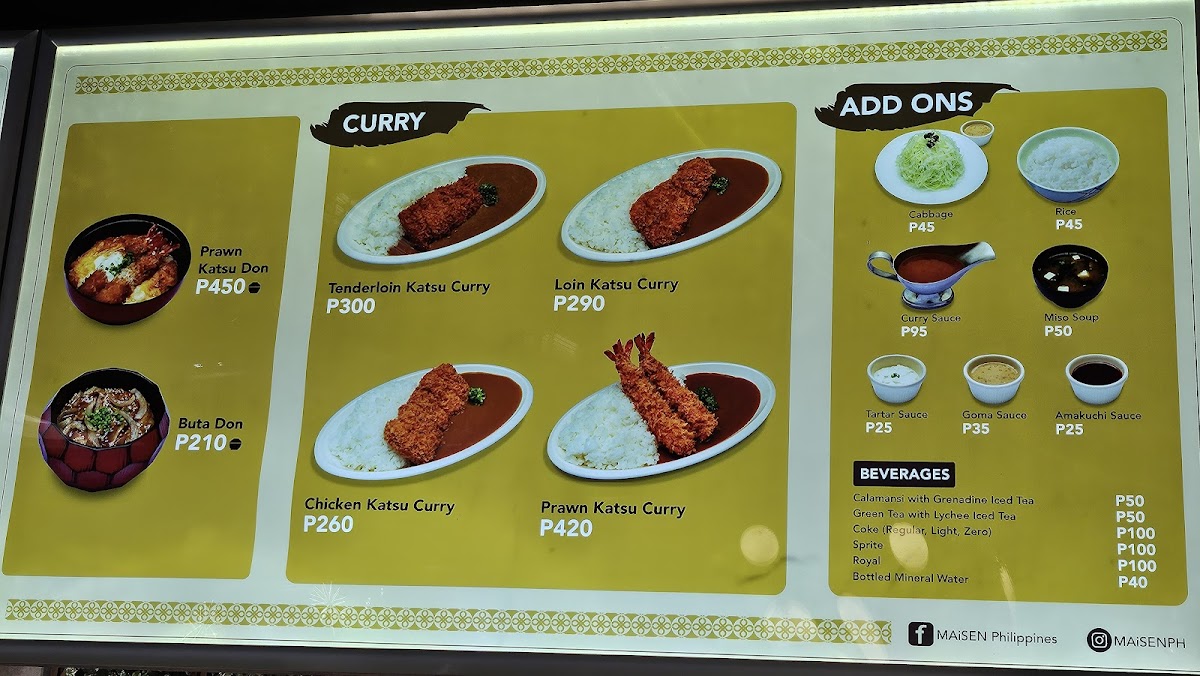 Menu Maisen - Smne Food Hall-3