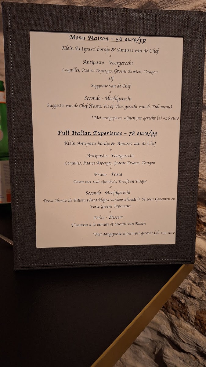 Menu Maison Annette By Chef Vito-1