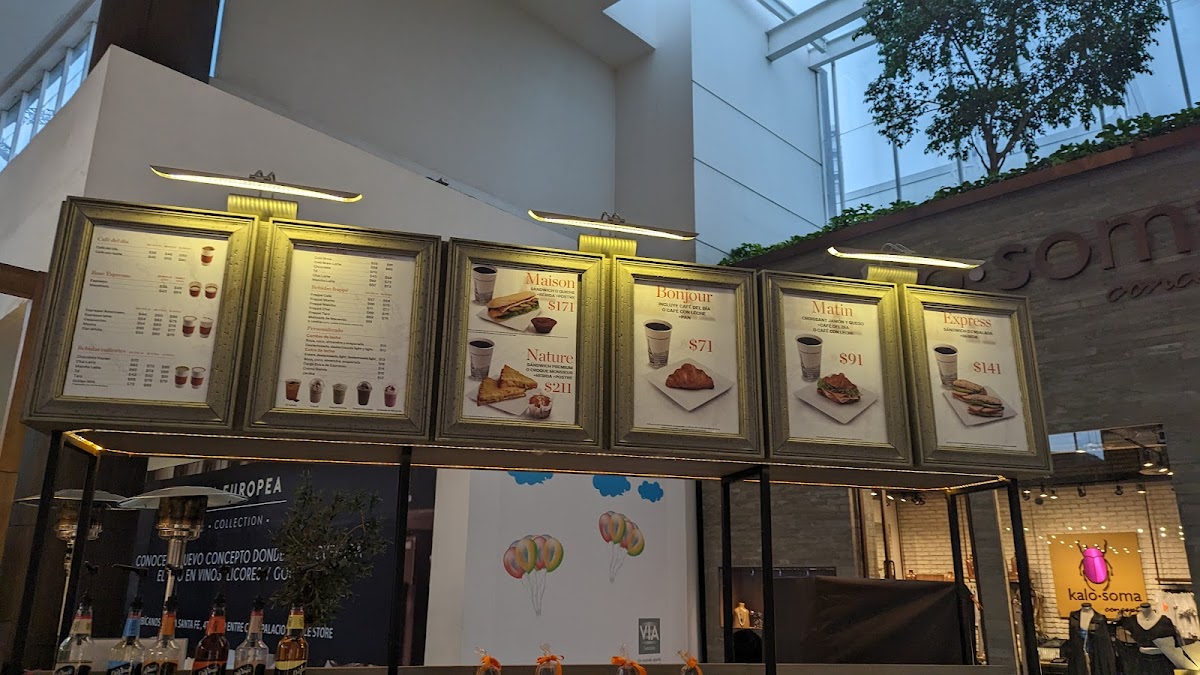 Menu Maison Kayser Vía Santa Fe-8