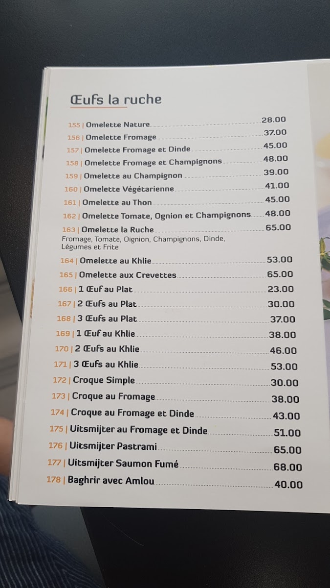 Menu Maison La Ruche-1