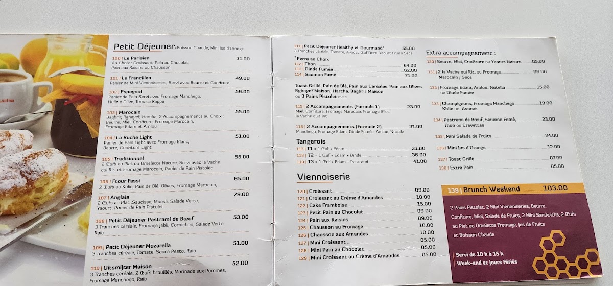 Menu Maison La Ruche-2