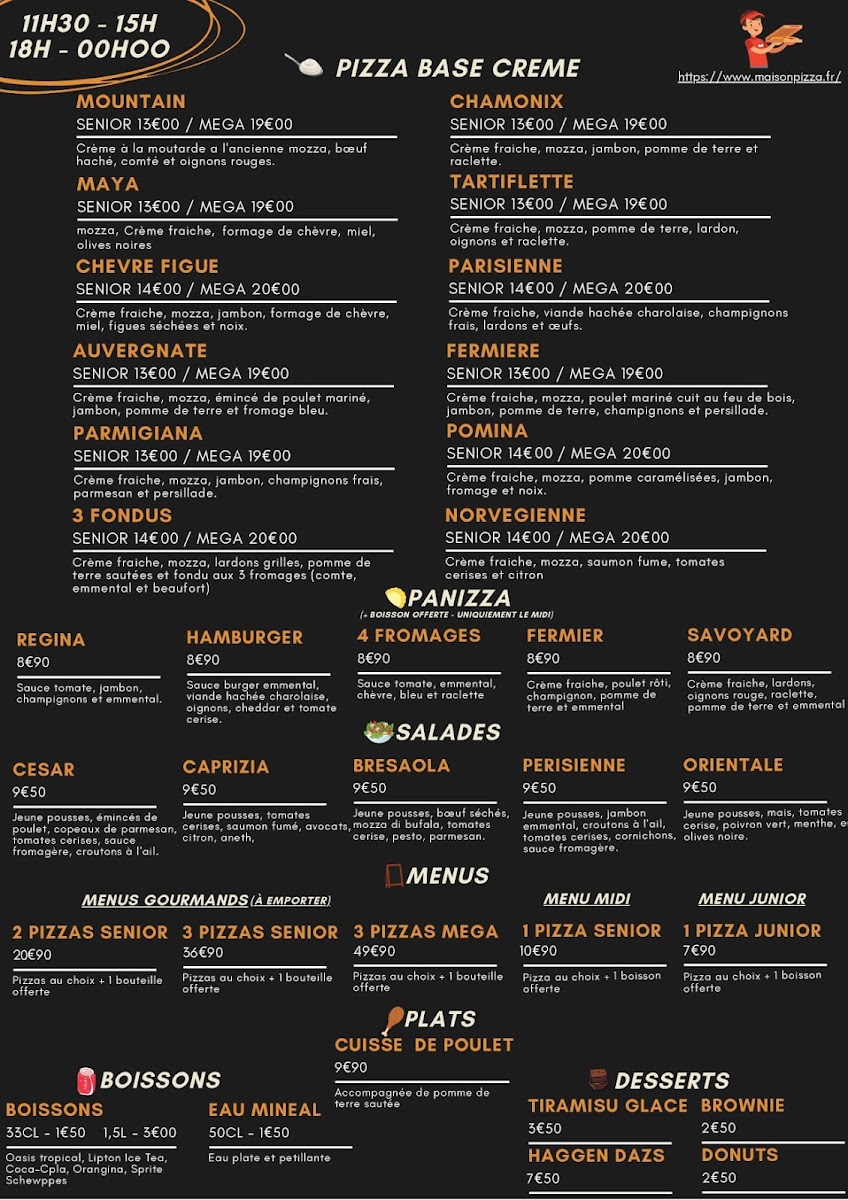 Menu Maison Pizza-1