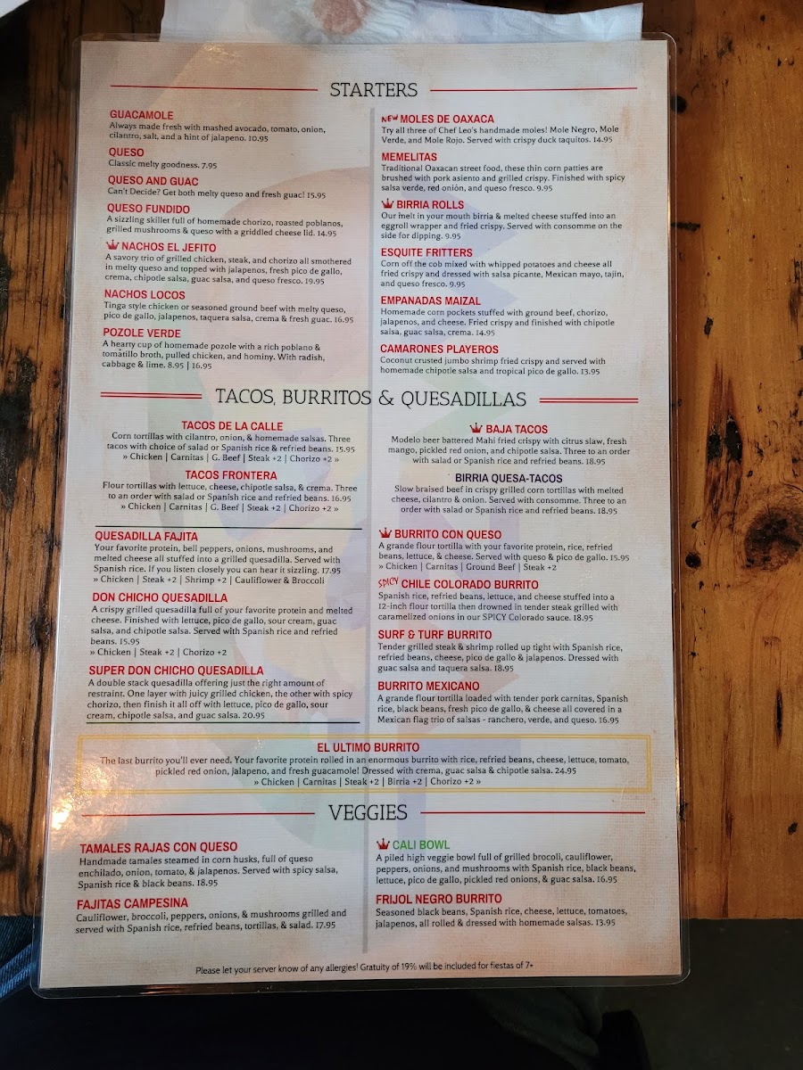 Menu Maizal Mexican Kitchen And Mezcaleria-3