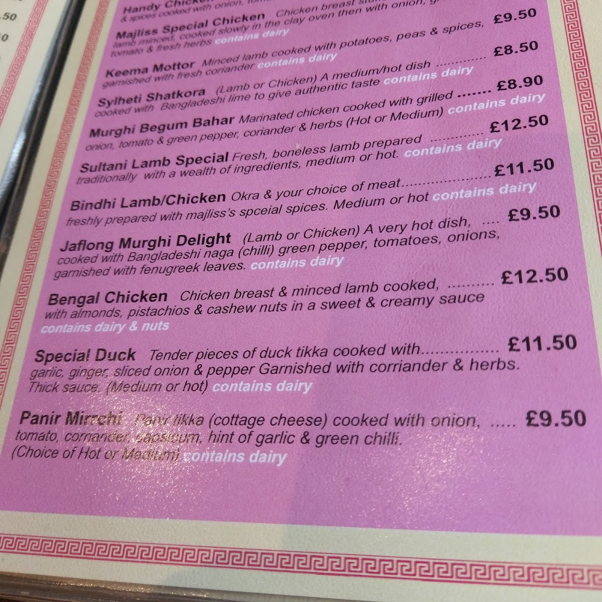 Menu Majliss-1