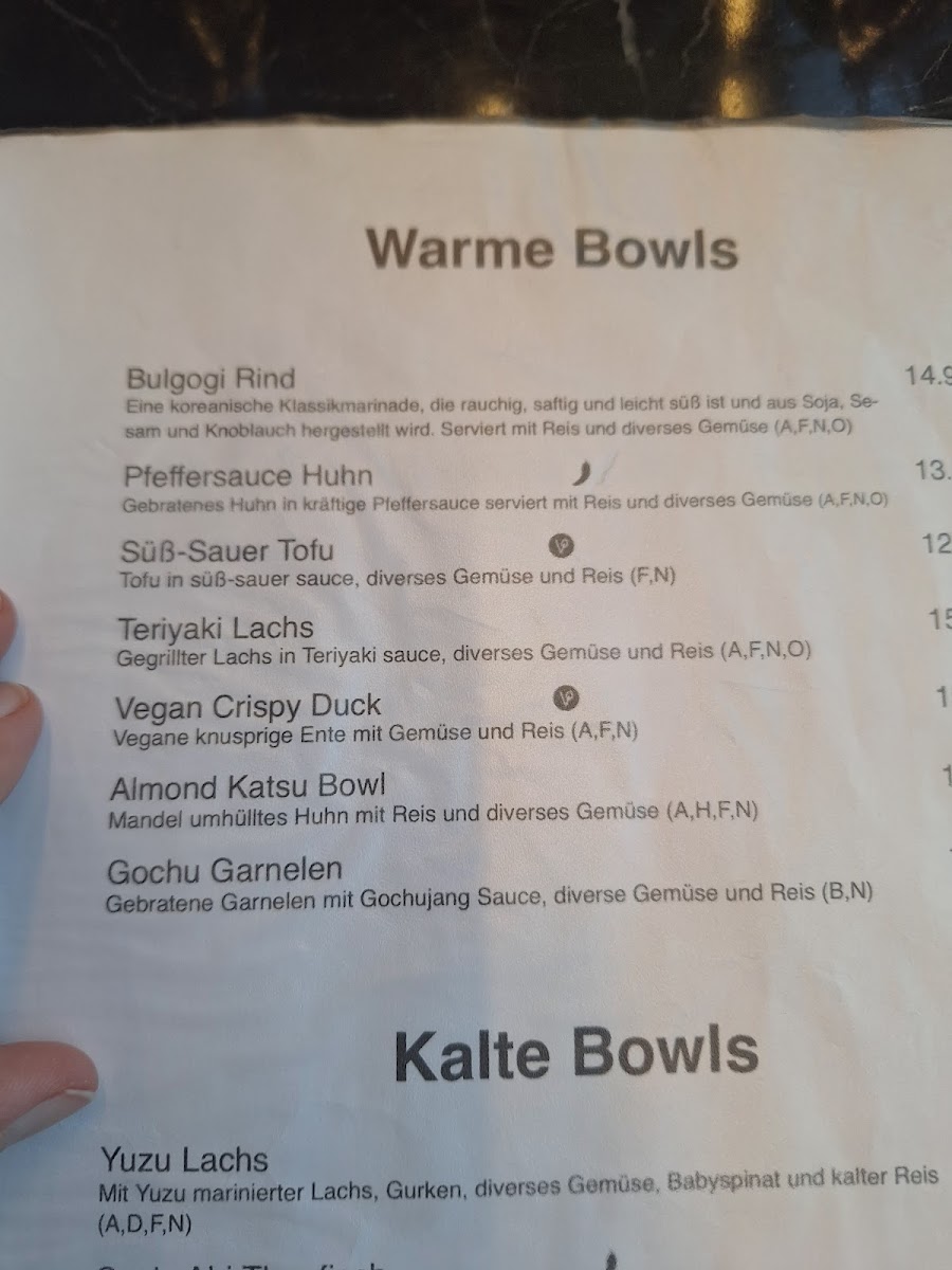Menu Makani Korean Bowls & Rolls-1