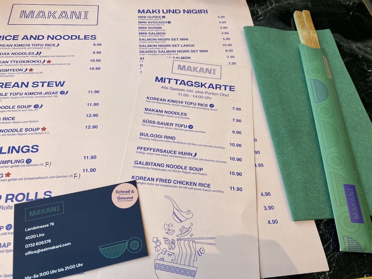 Menu Makani Korean Bowls & Rolls-2