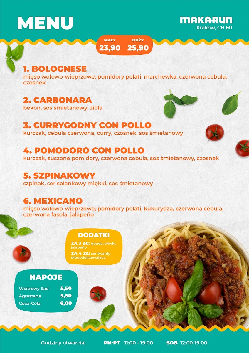 Menu Makarun Food Truck-1