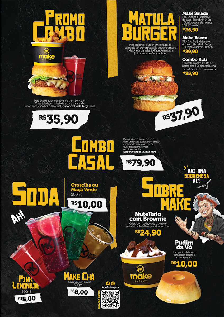 Menu Make Burgers Hamburgueria-1