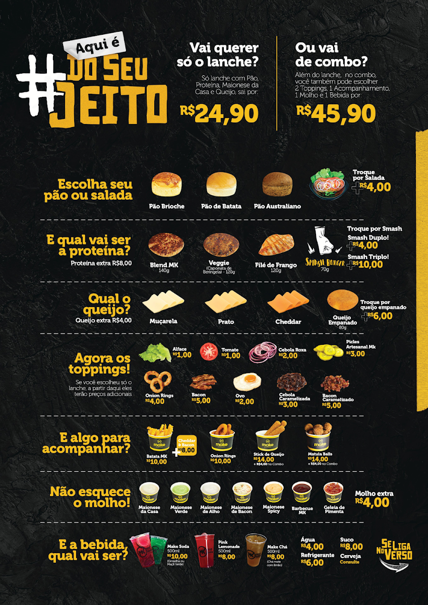 Menu Make Burgers Hamburgueria-2