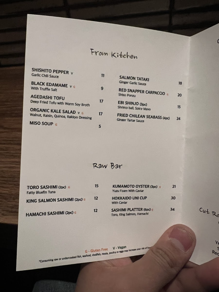 Menu Maki Kosaka-4