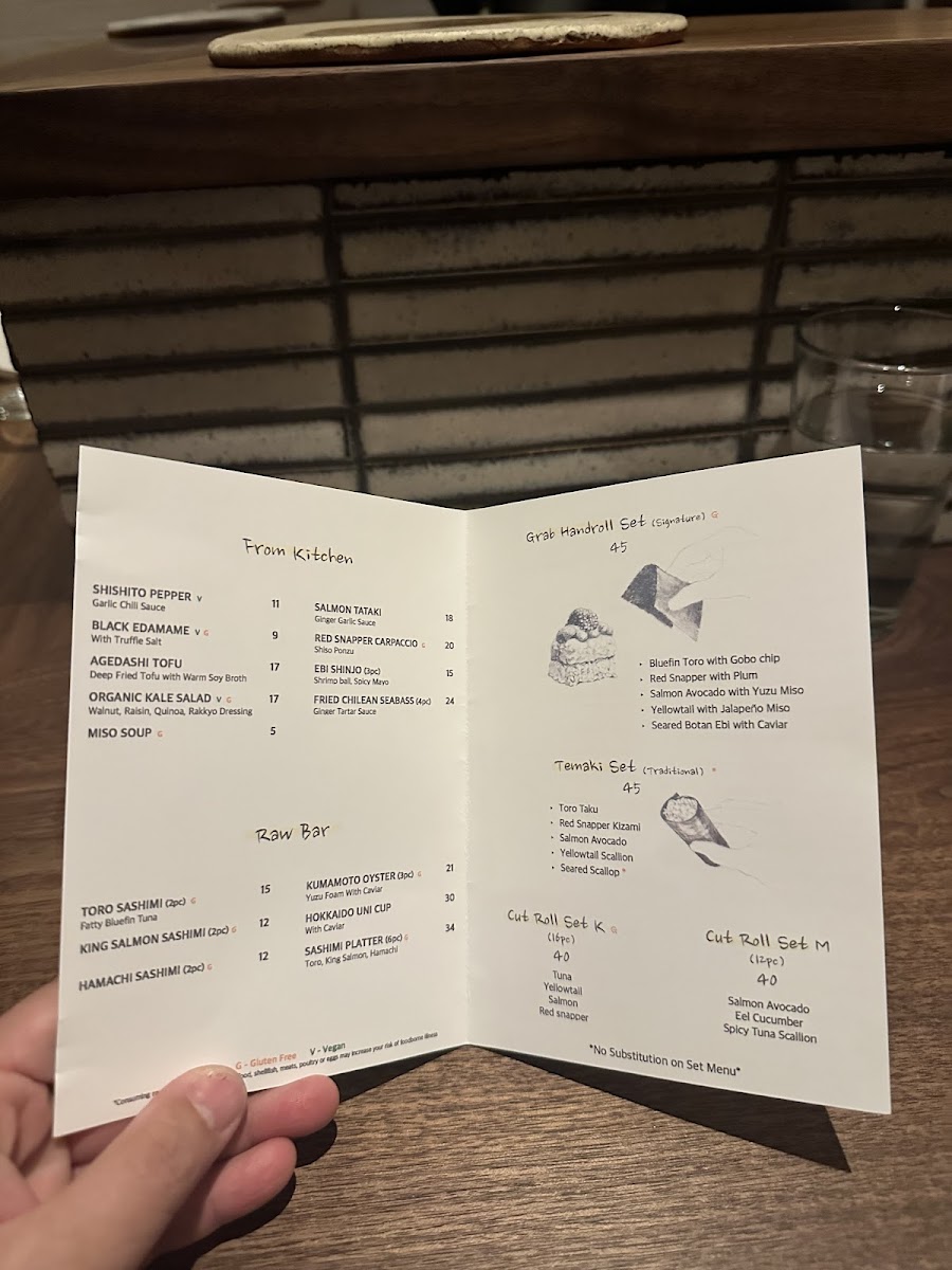 Menu Maki Kosaka-5