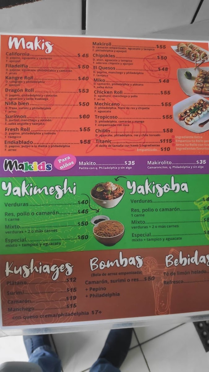 Menu Maki Roll-5