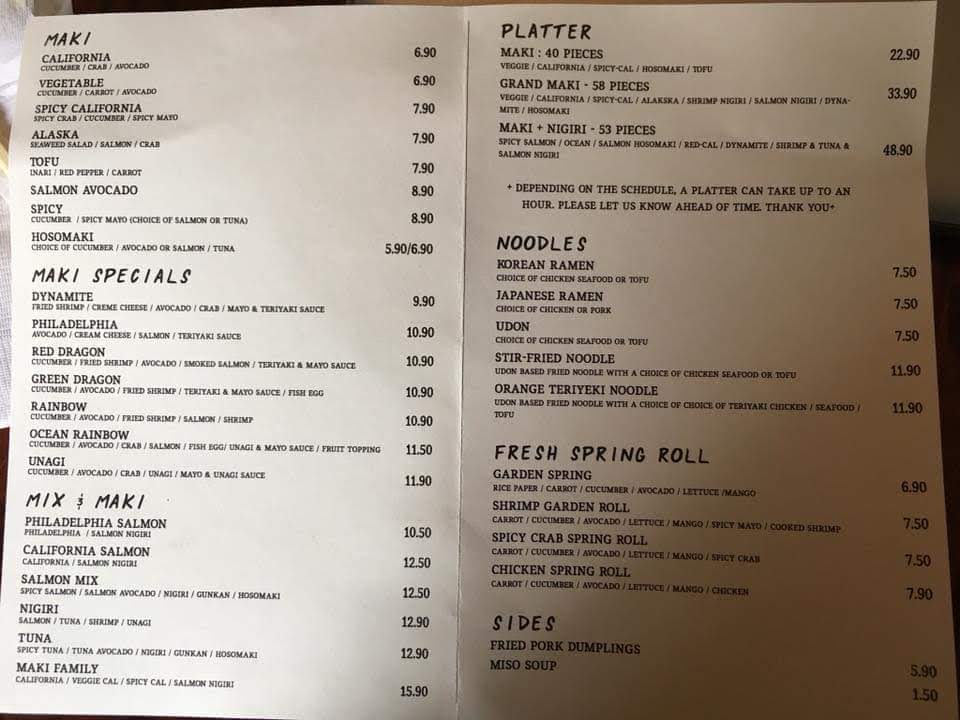 Menu Maki Sushi & Noodle-7