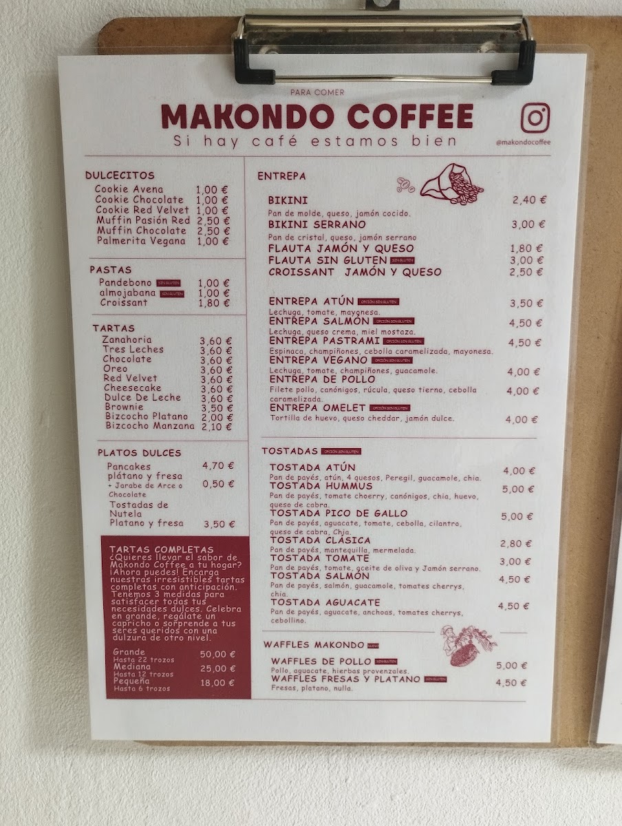 Menu Makondo Coffee-1