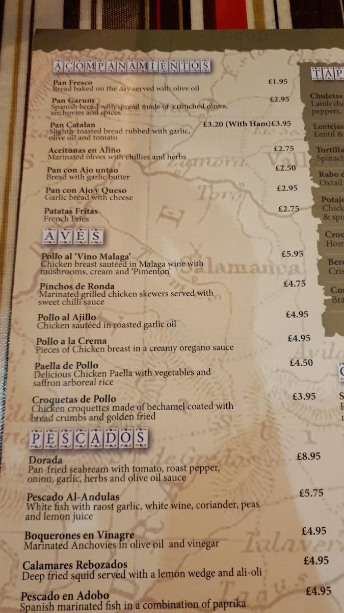Menu Malaga Tapas-10