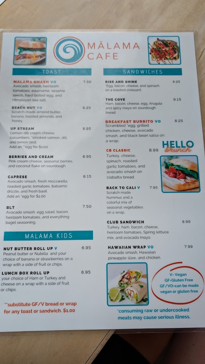 Menu Malama Cafe-3