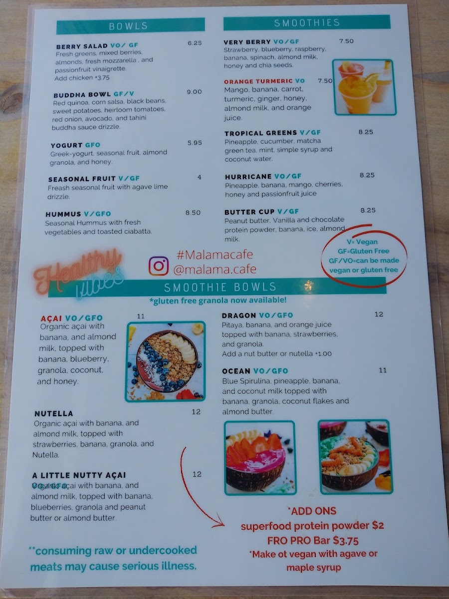 Menu Malama Cafe-4
