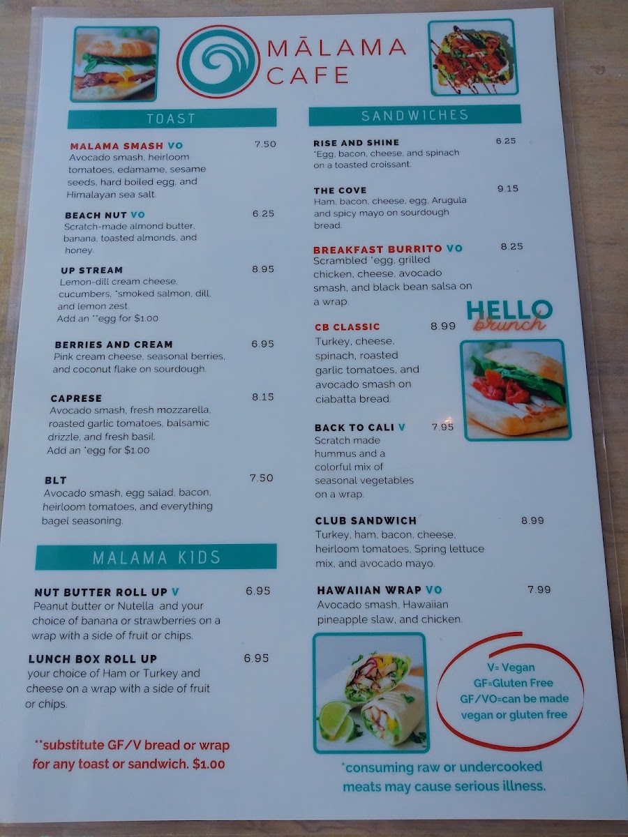 Menu Malama Cafe-5