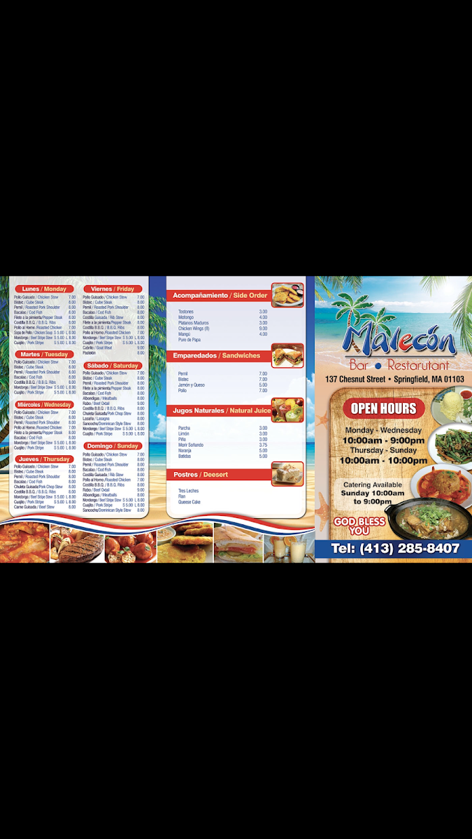 Menu Malecon Bar & Restaurante-2