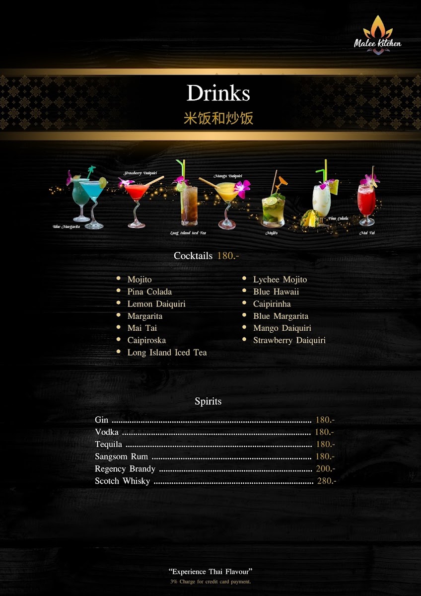 Menu Malee Kitchen Chaweng-5