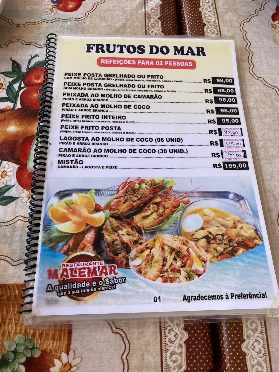 Menu Malemar-1