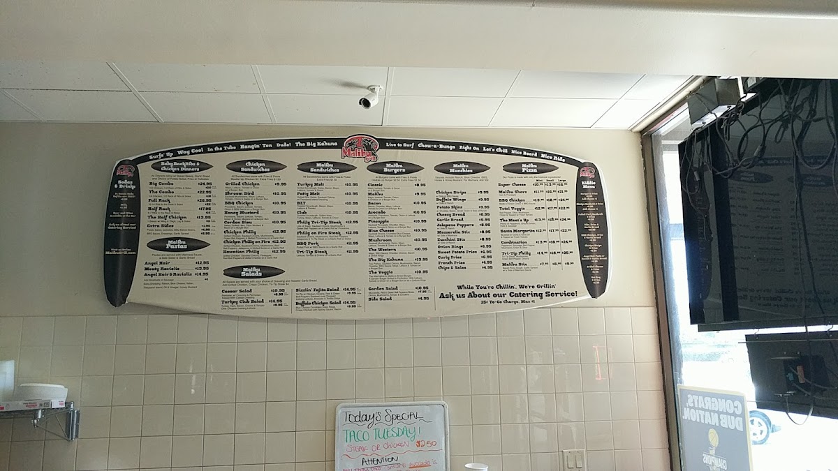 Menu Malibu Grill & Bbq-10