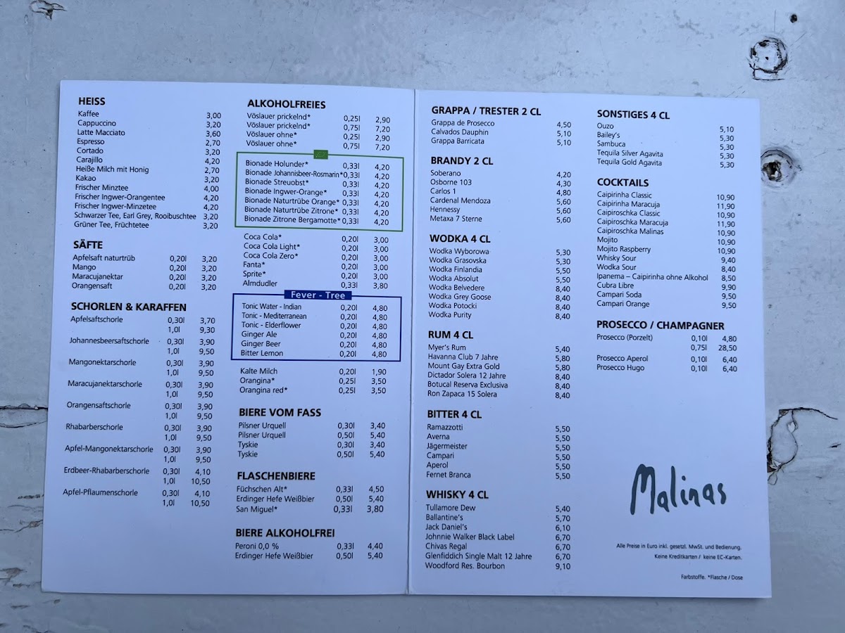 Menu Malinas Restaurant-4