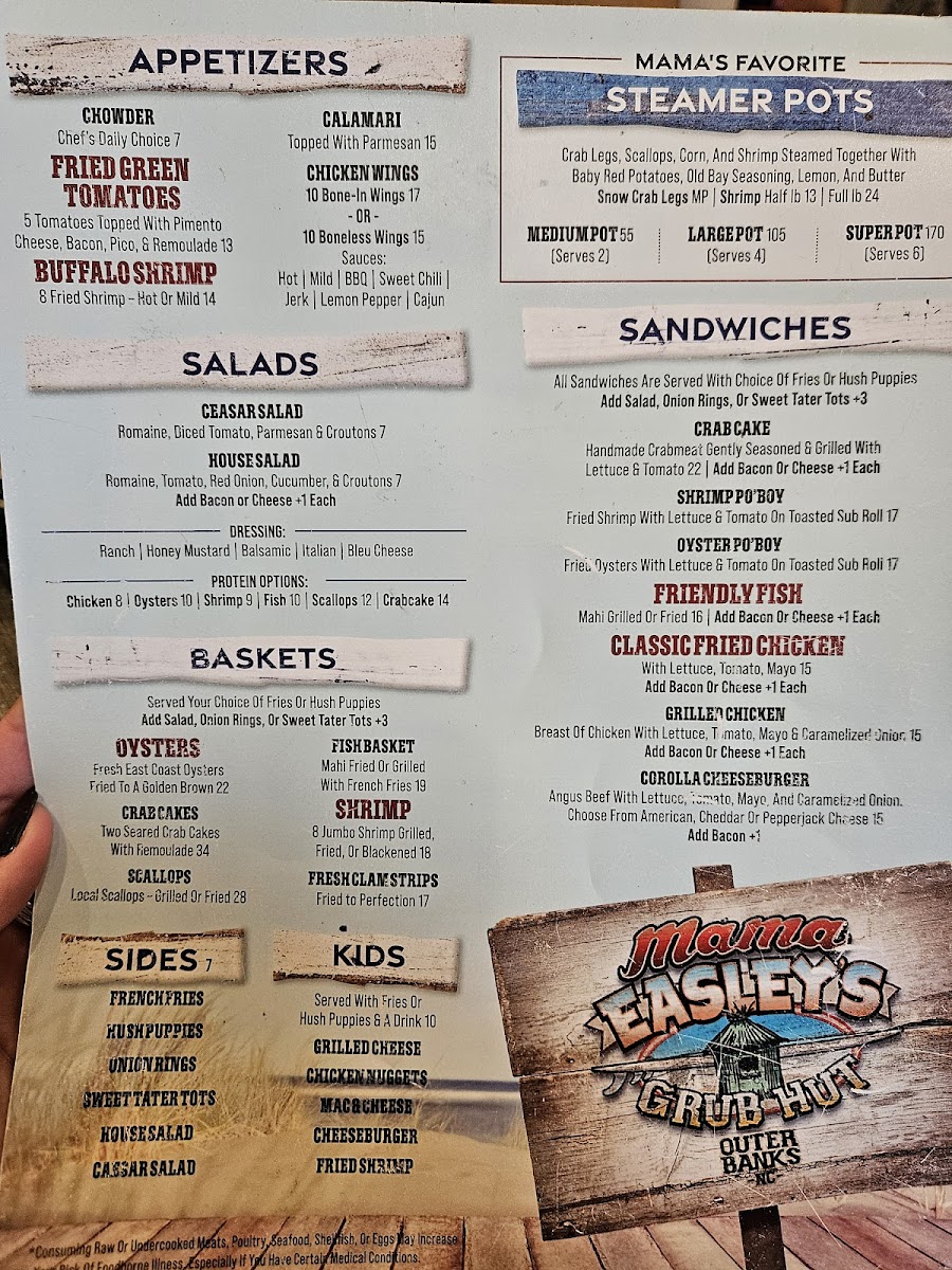 Menu Mama Easley's-2
