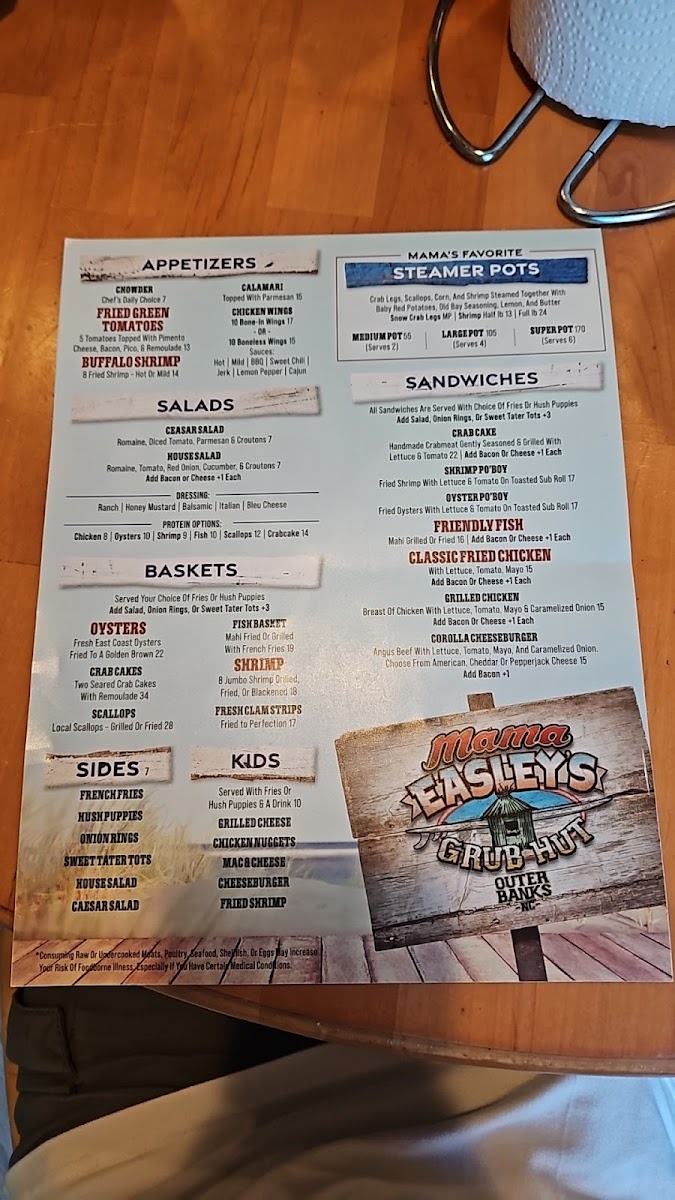 Menu Mama Easley's-3
