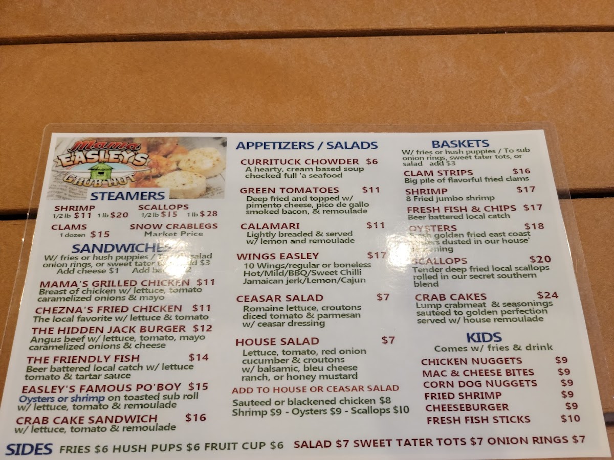 Menu Mama Easley's-8