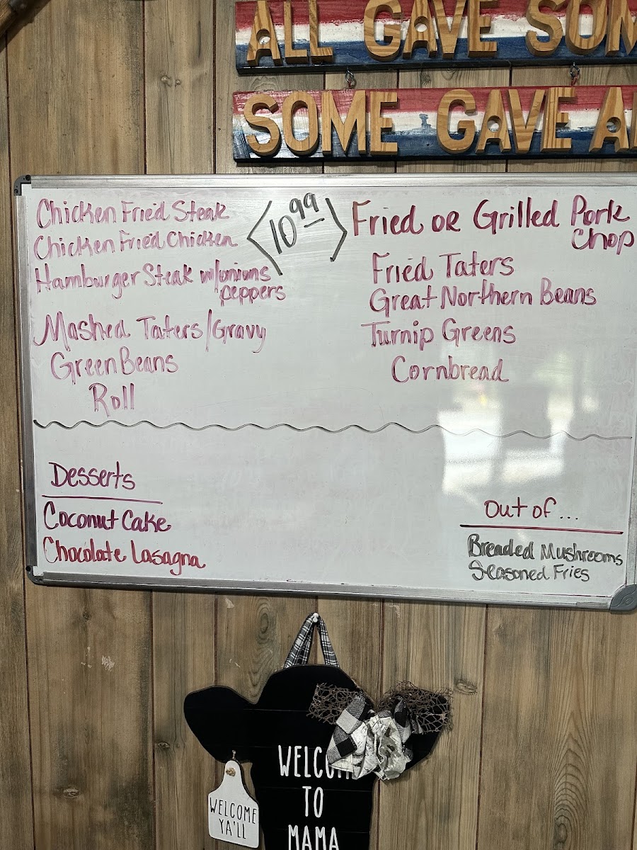 Menu Mama K's-3