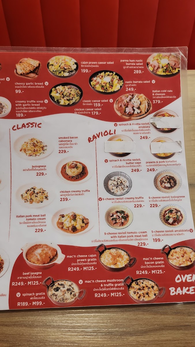 Menu Mama Pasta @ Lumpini Ville Cultural Center-3