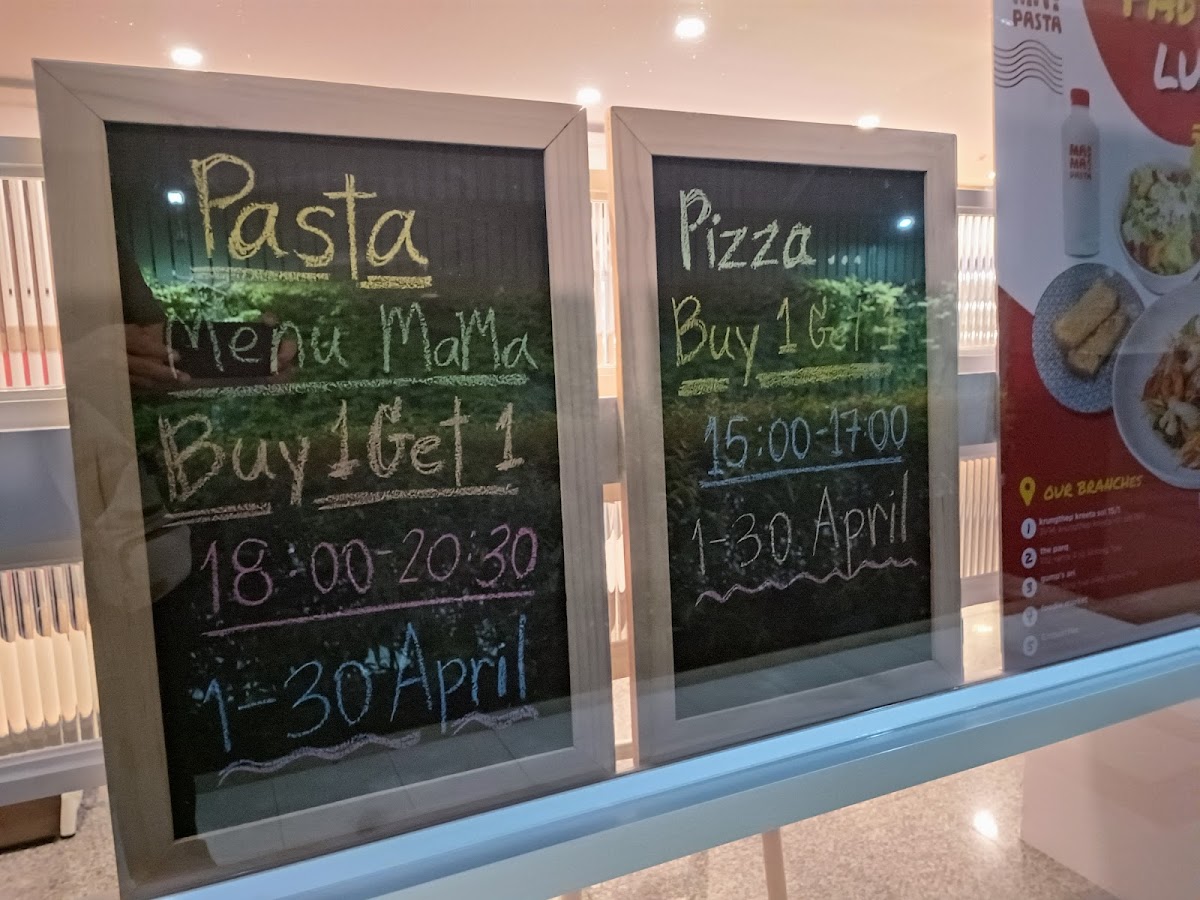 Menu Mama Pasta @ Lumpini Ville Cultural Center-7