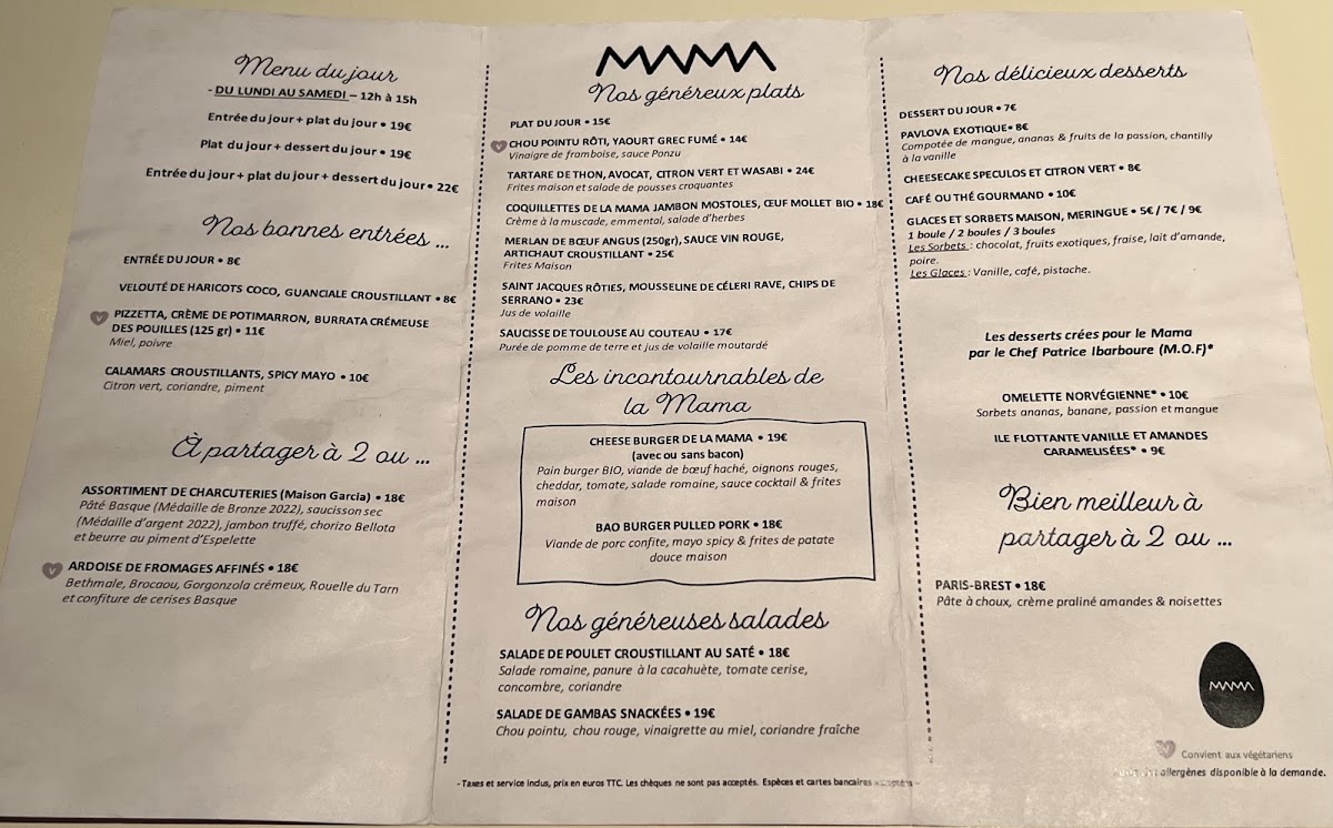 Menu Mama Restaurant Toulouse-4