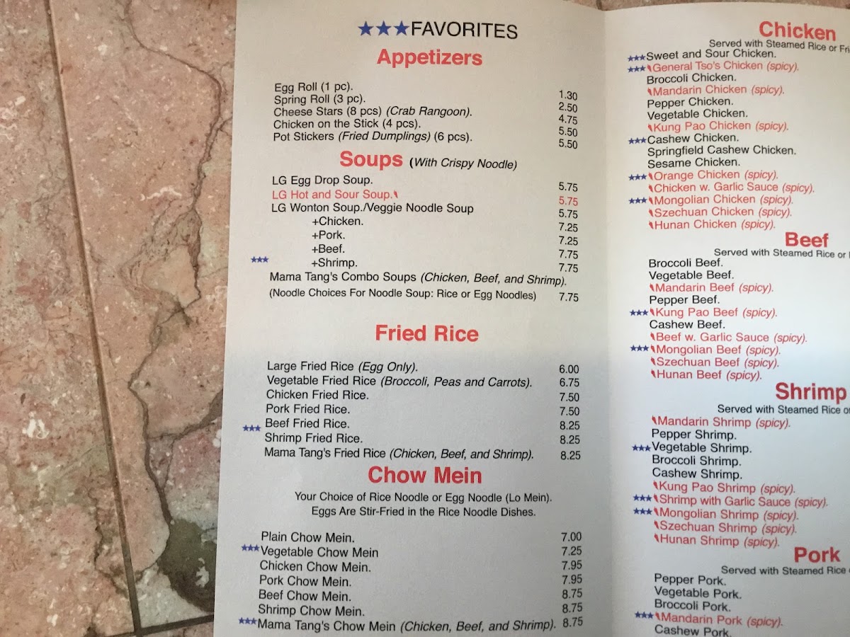 Menu Mama Tang Restaurant-4