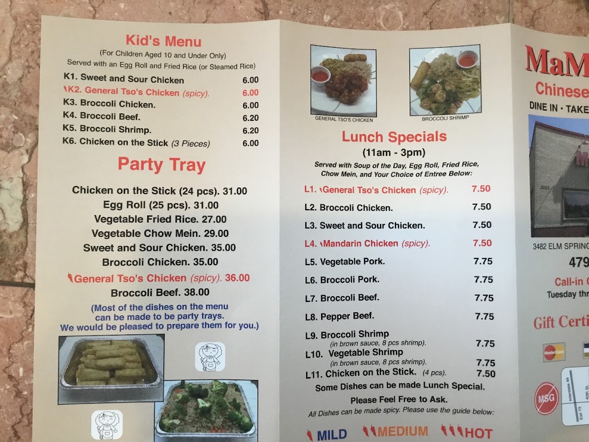 Menu Mama Tang Restaurant-5